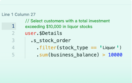 Entity Query Language (EQL)